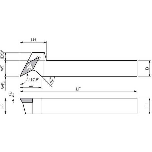 Indexable Turning Toolholder