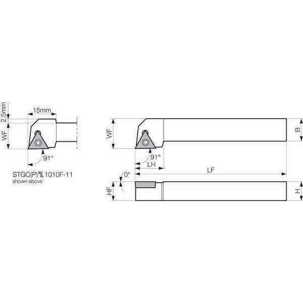 Indexable Turning Toolholder