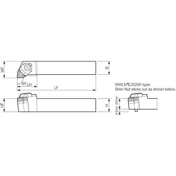 Indexable Turning Toolholder