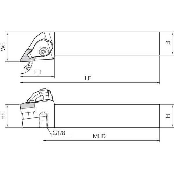 Indexable Turning Toolholder