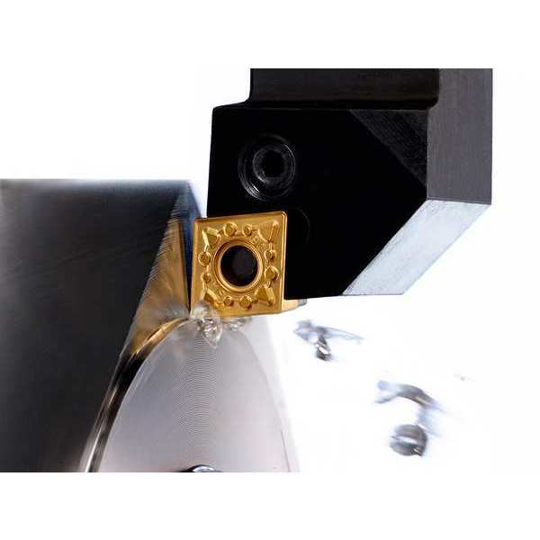 Trigon Turning Insert, CVD Carbide