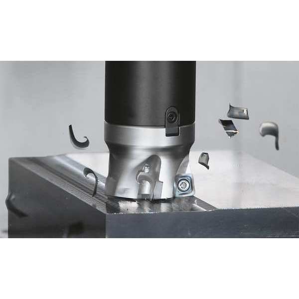 Square Milling Insert, PVD Carbide
