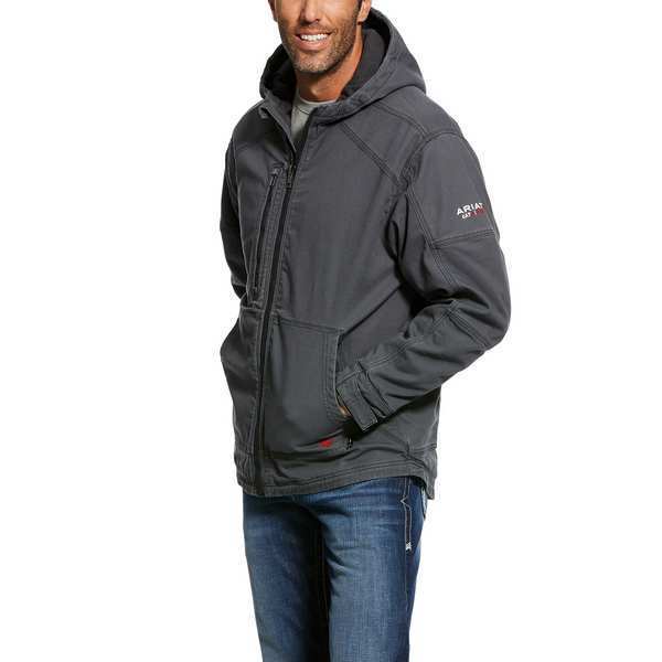 FR Stretch Canvas Jacket, Gray, S
