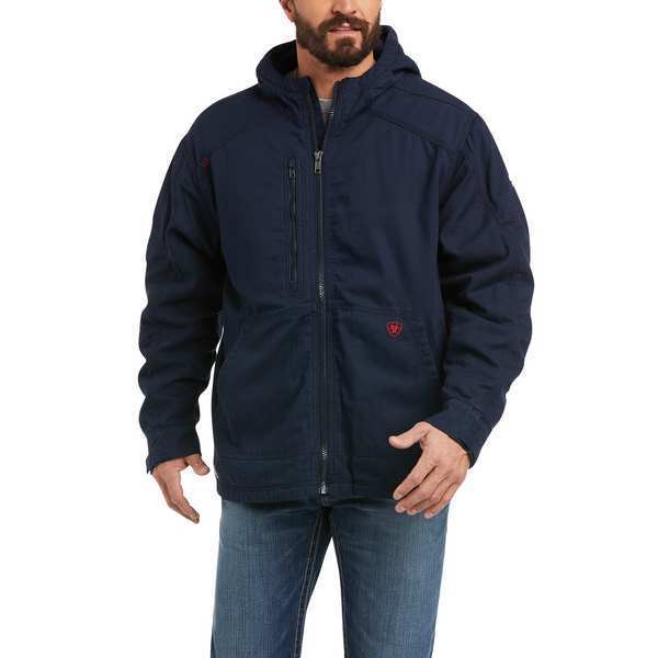 FR Stretch Canvas Jacket, Navy, L