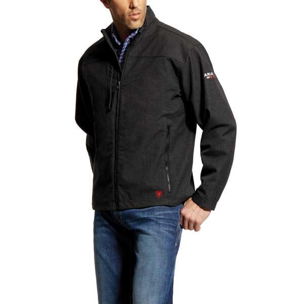 FR Softshell Jacket, Black, XL, Tall