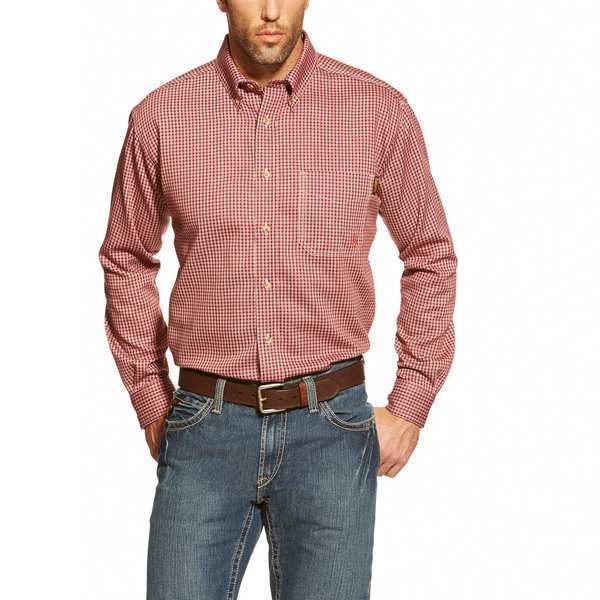 Flame-Resistant Shirt, Red, XL