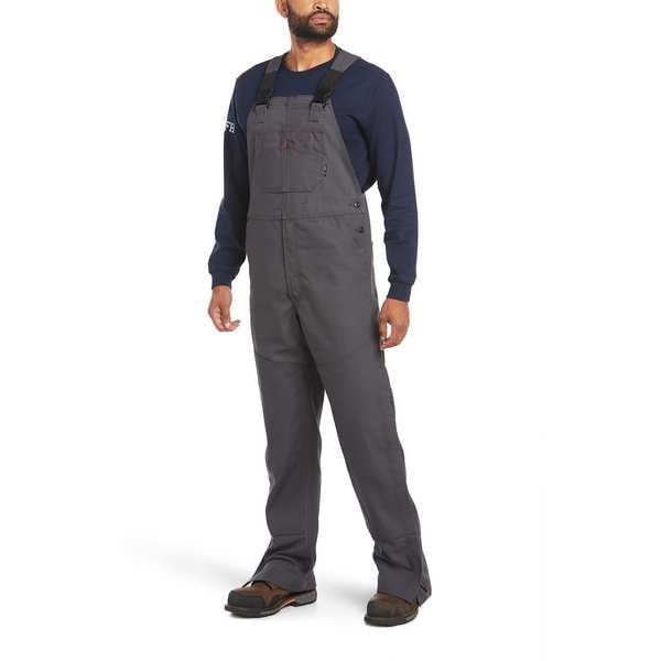 Bib Overalls, Gray, S