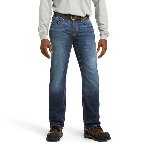 Straight Fit FR Jean, Men's, M, 34/36