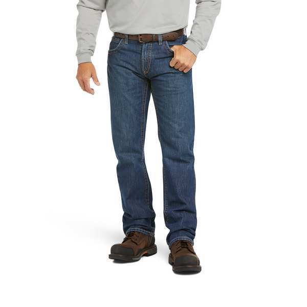 Straight Fit FR Jean, Men's, L, 36/30