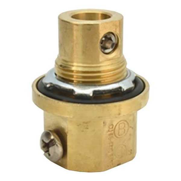 Grounding Lug Hubs, Brass, 3/4