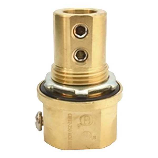 Grounding Lug Hubs, Brass, 1