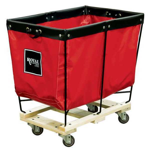 Elevated Tall Basket Truck, Vinyl, 600 lb