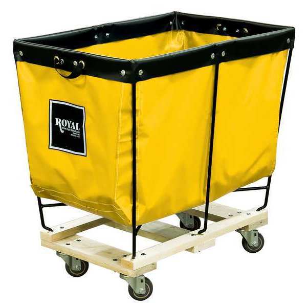 Elevated Tall Basket Truck, Vinyl, 600 lb
