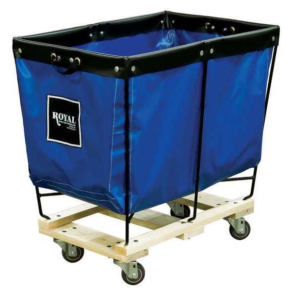 Elevated Tall Basket Truck, Vinyl, 600 lb