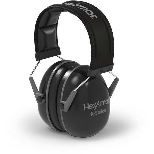 Ear Muffs, Over-the-Head, Black, PR