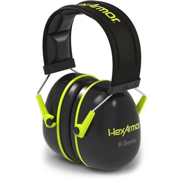 Ear Muffs, Over-the-Head, Black, PR