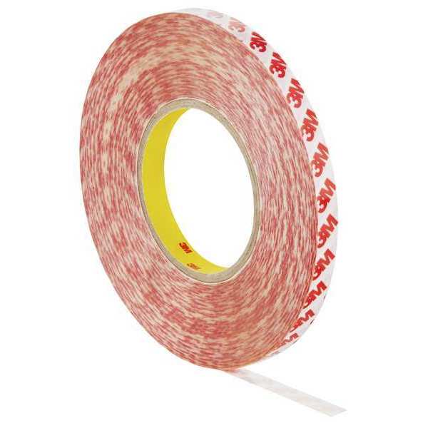 Double Coated Tape, 54 3/4 yd L, PK24