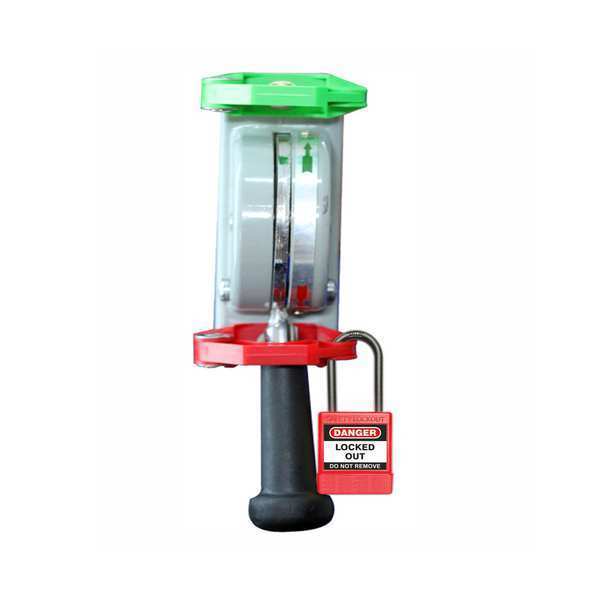 Power Handle Lockout, Red, 3