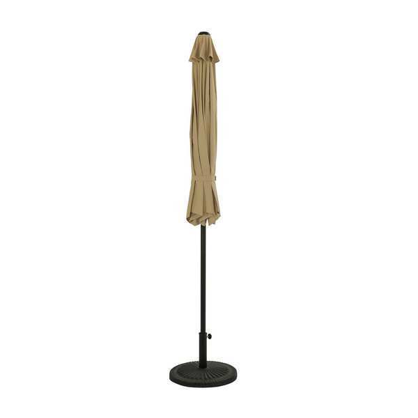 OCTAGON AUTO TILT UMBRELLA CHAMPAGNE