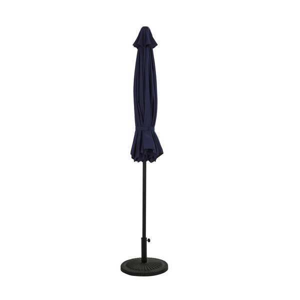 OCTAGON AUTO-TILT UMBRELLA NAVY BLUE