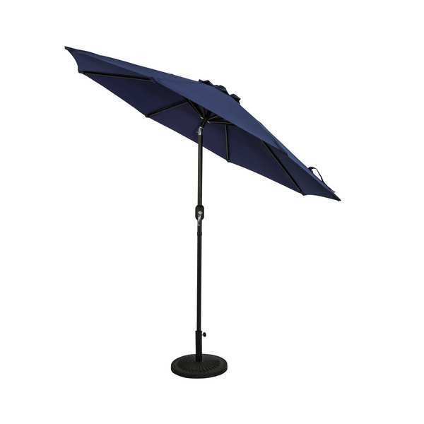 OCTAGON AUTO-TILT UMBRELLA NAVY BLUE