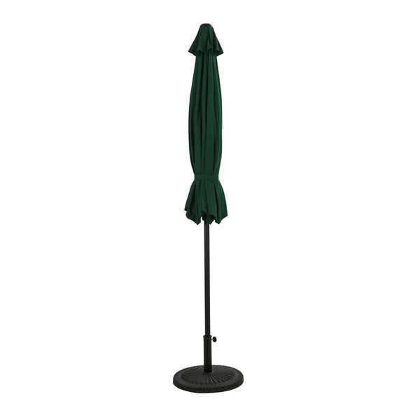 OCTAGON AUTO-TILT UMBRELLA HUNTER GREEN