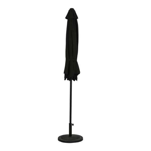 OCTAGON UMBRELLA BLACK