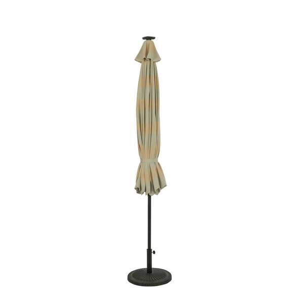 OCTAGON UMBRELLA W/ LED STRIP LIGHTS