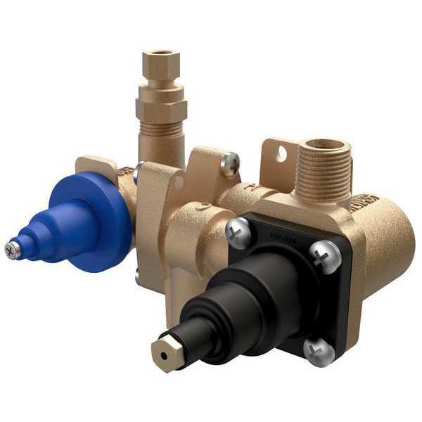 Thermostatic Mixing Valve, Bronze