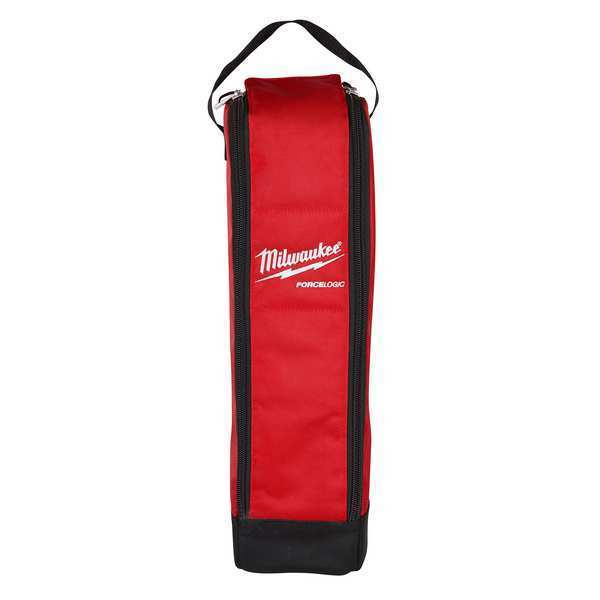 Crimper Carrying Case, Nylon, 3 Pockets, Red/Black
