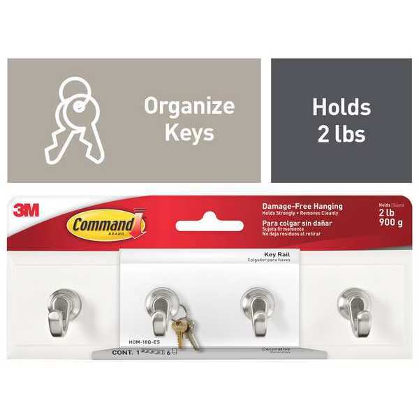 Quartz Key Rail, Plastic, Quartz