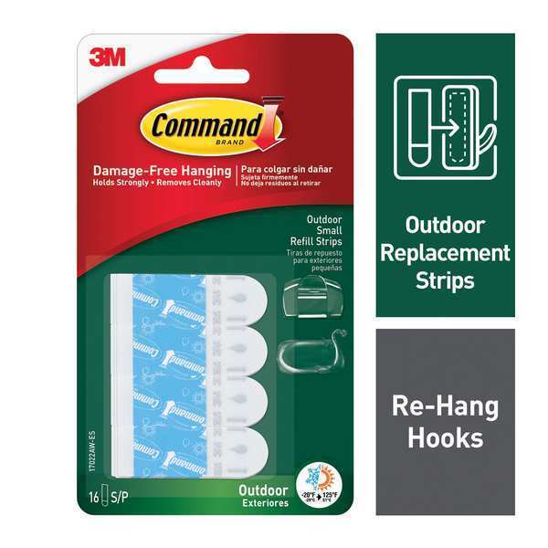Refill Strip, Foam, White, PK16