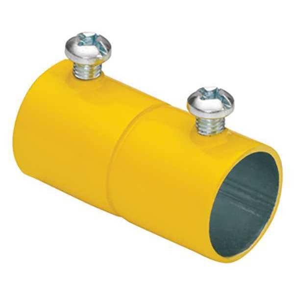 Set Screw Coupling, EMT, Steel, 3/4