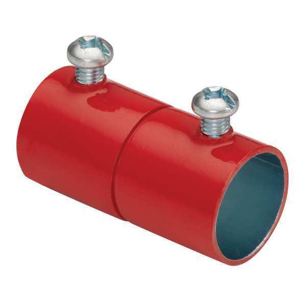 Set Screw Coupling, EMT, Steel, 4