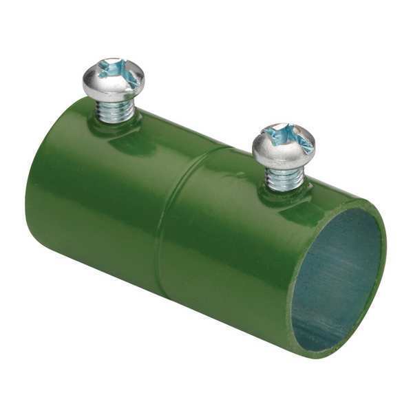 Set Screw Coupling, EMT, Steel, 3/4