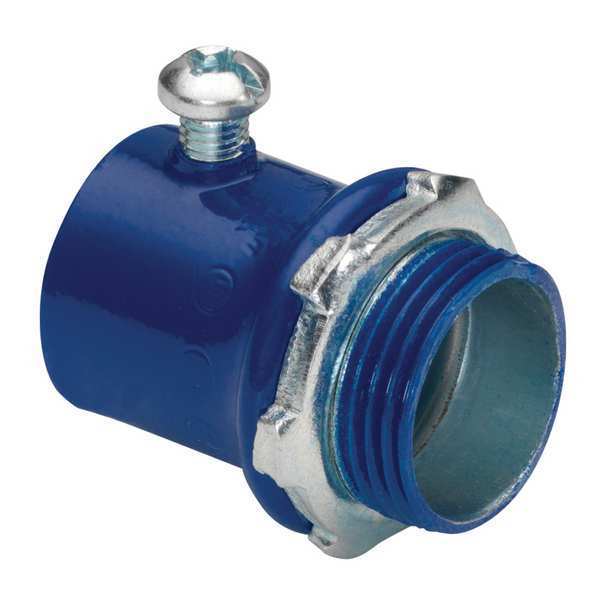 Set Screw Connector, EMT, Steel, 4