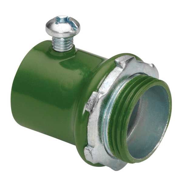 Set Screw Connector, EMT, Steel, 3/4