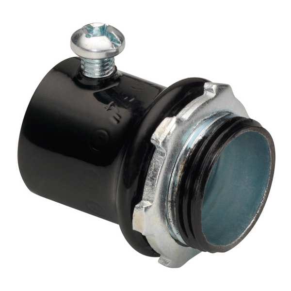 Set Screw Connector, EMT, Steel, 3/4