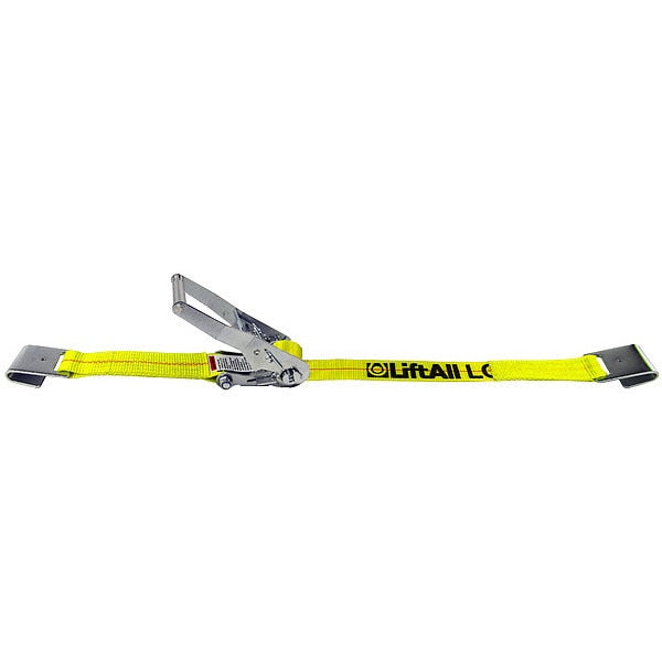 Cargo Strap, Winch, 27 ft x 2 In, 3300 lb