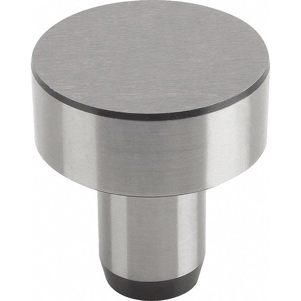 Rest Pad Without Center Bore DIN 6321, Form: A, D1= 10, H=6, D2= 6, Tool Steel Hardened And Ground