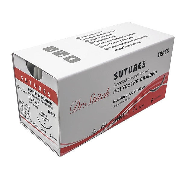 Training Sutures with Thread, PEST, 4/0