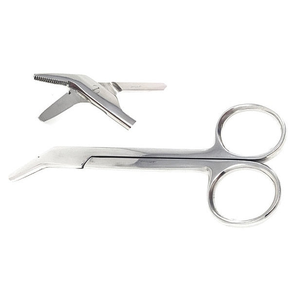 Wire Cutting Scissor, 1 Blade Serrat, 4.75