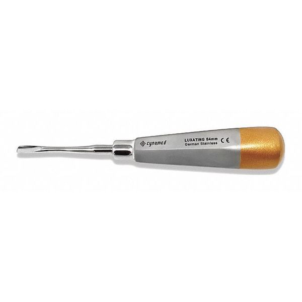 Dental Luxating Elevator, 4 mm, Gold