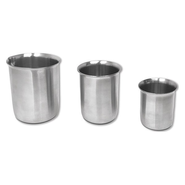 Griffin Beakers, Stainless Steel 3000mL