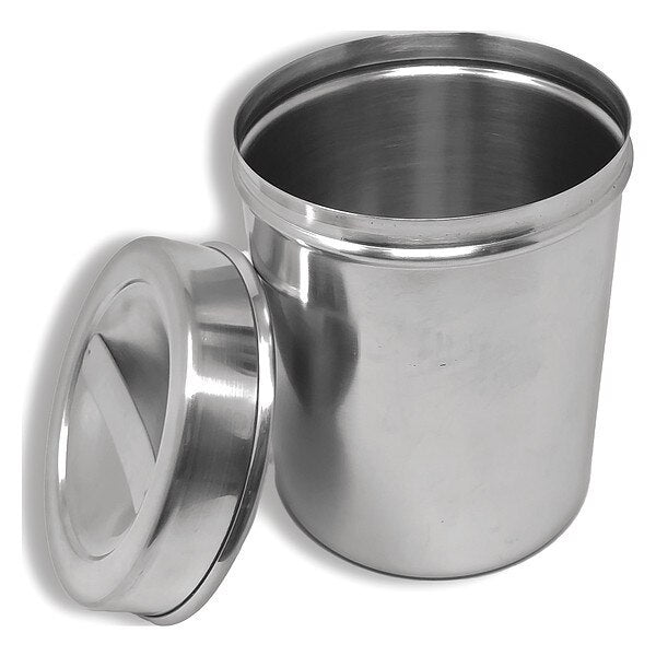 Dressing Jars with Cover, 1.25QT, SS