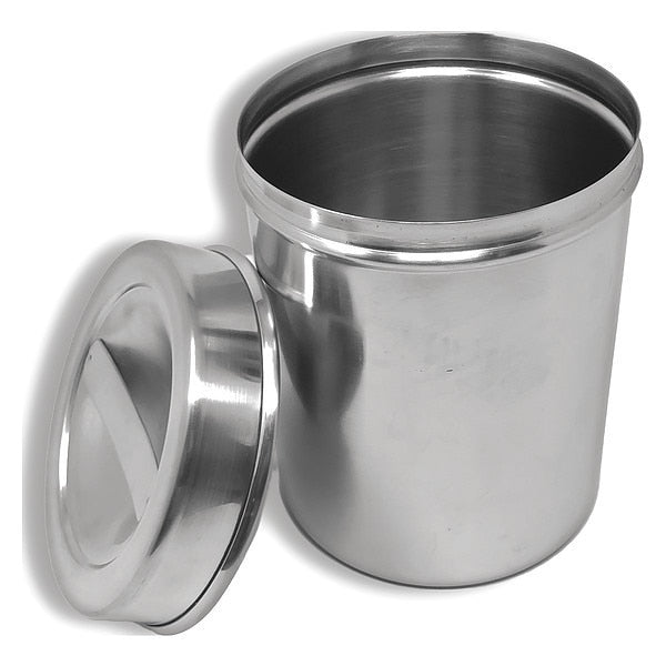 Dressing Jars with Cover, 1-7/8QT, SS