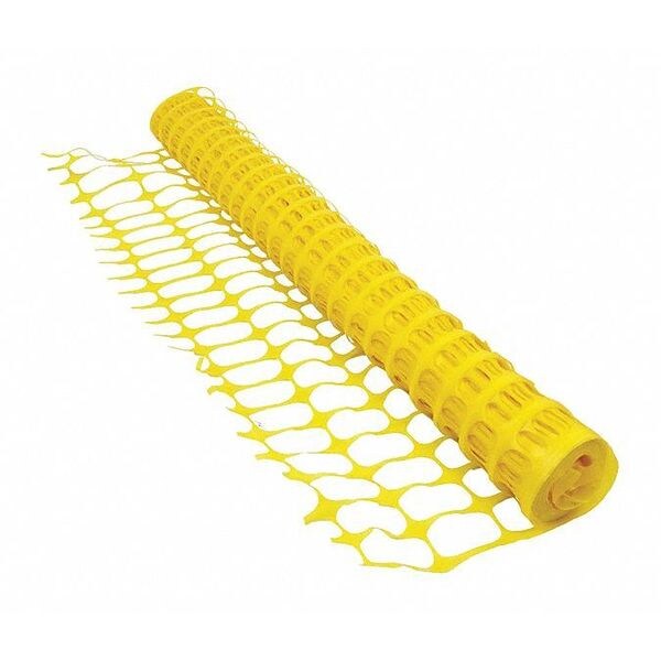 Snow Fence, Yellow, O-ring, 4ftX100ft