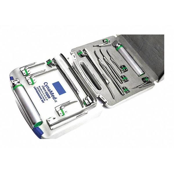 Premium F.O. Miller Laryngoscope Set