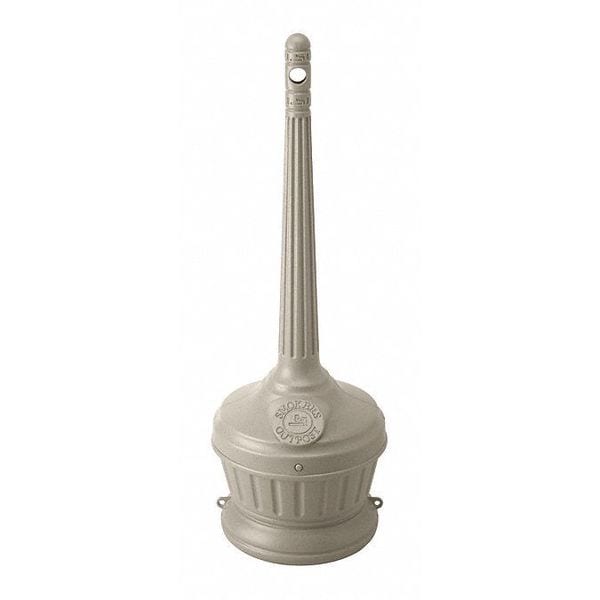 Smoker Outpost Seated Receptacle, Beige