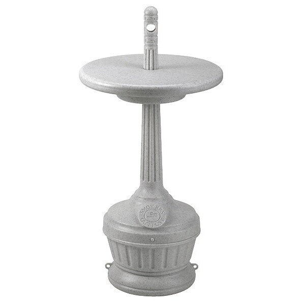 Smoker Outpost Patio with Table, White